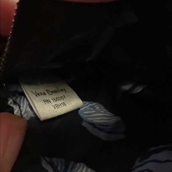 Vera Bradley Embroidered Anchor Keychain ID Pouch - Picture 4 of 6